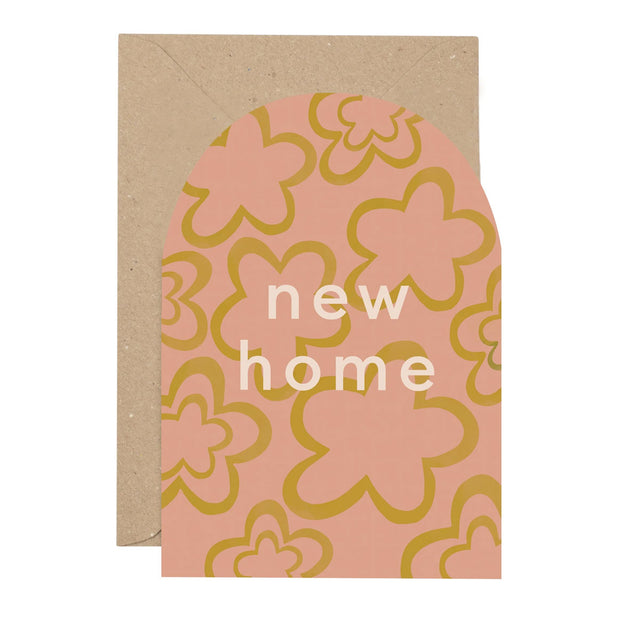 New Home Curved Card