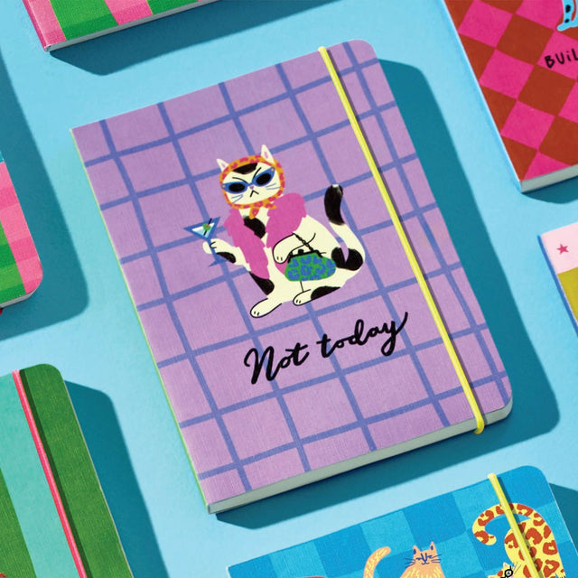 Not Today Cat Notebook