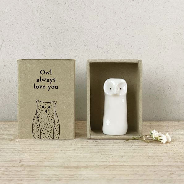 Owl Love You Matchbox Decoration