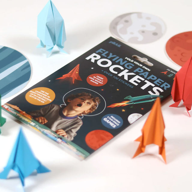 Pikkii Flying Paper Rockets Kit