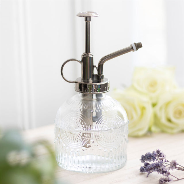 Geometrical Patterned Glass Plant Mister