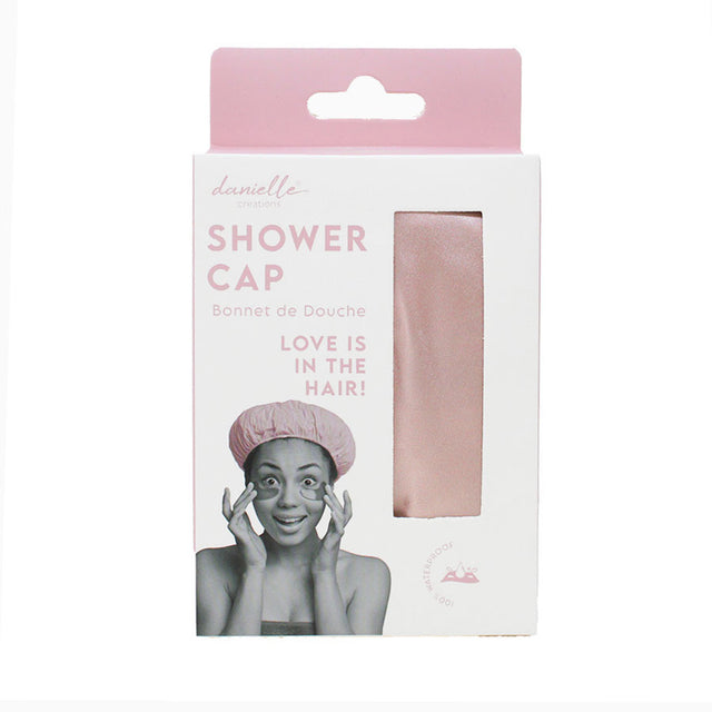 Blush Pink Shower Cap