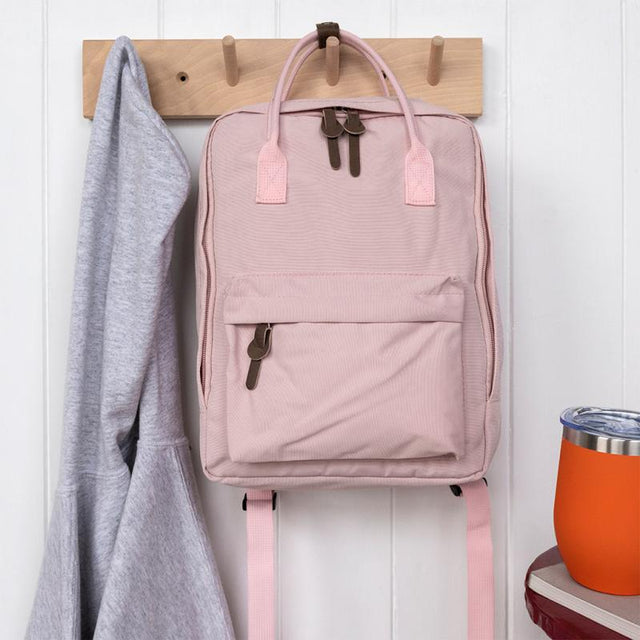 Pink Compact Backpack