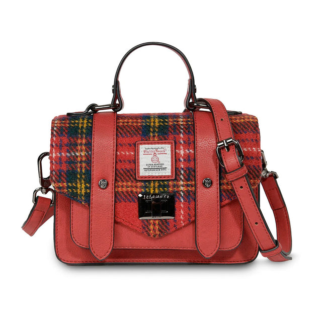 Islander Harris Tweed Royal Stewart Mini Satchel