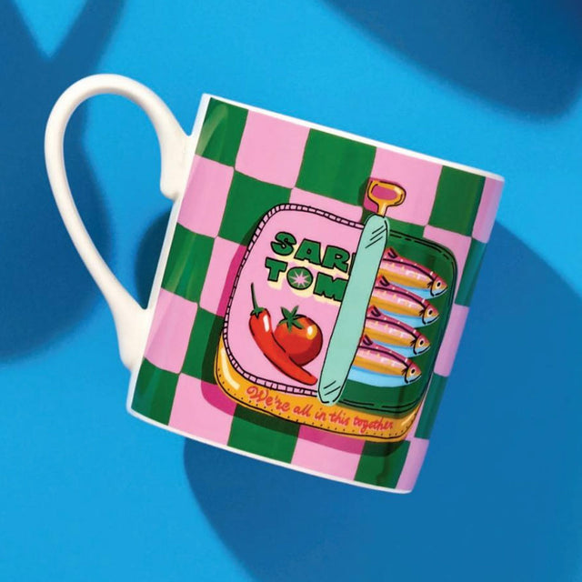 Sardines Ceramic Mug