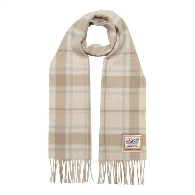 Camel Powder Heritage Scarf