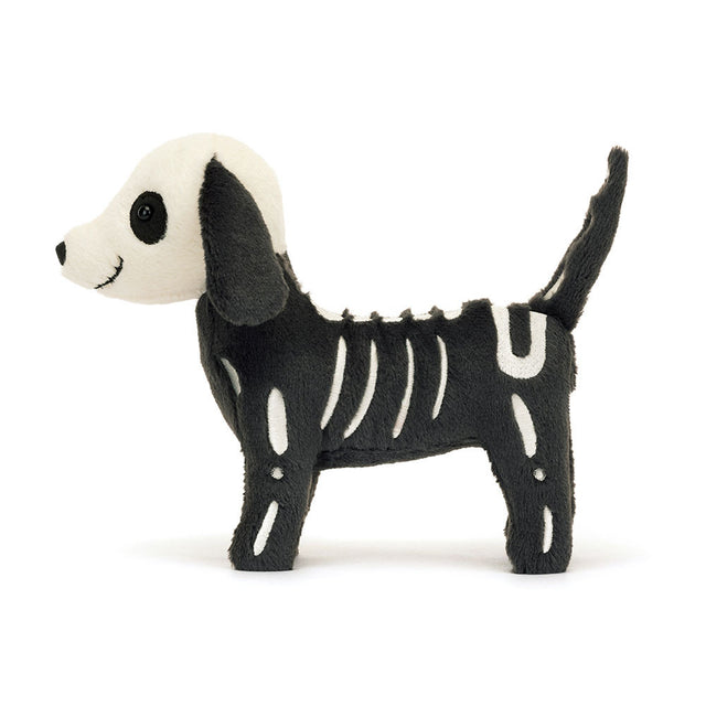 Jellycat Skeledog Dan Soft Toy Side Facing