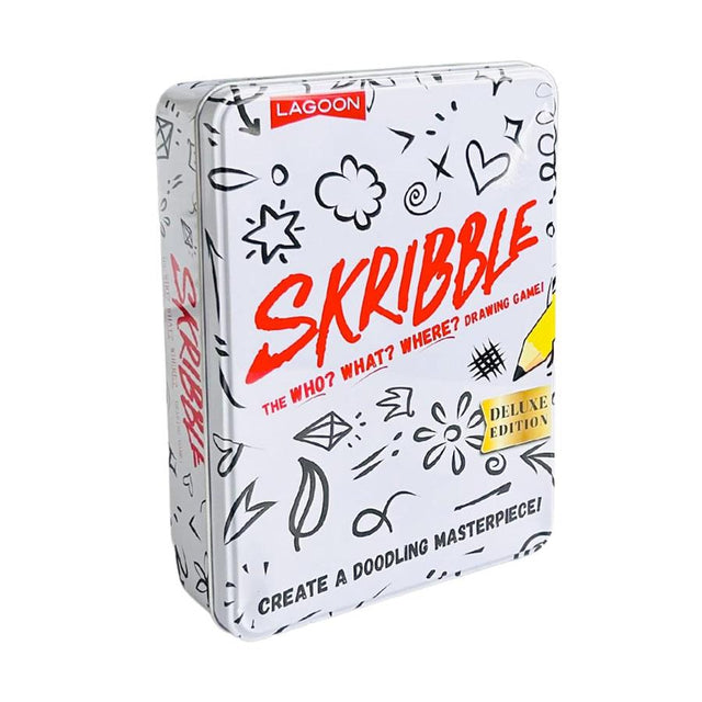 Skribble Game in Tin Deluxe Edition