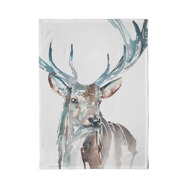 Meg Hawkin The Highlands Stag Tea Towel