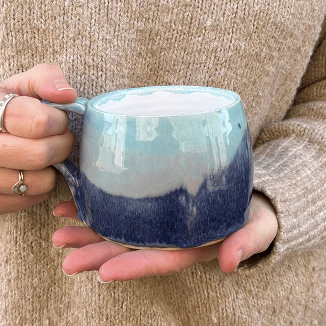 Sunrise Large Round Ceramic Mug