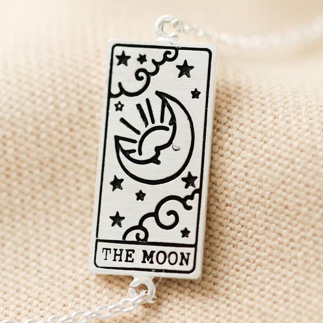 The Moon Tarot Bracelet in Silver Lisa Angel