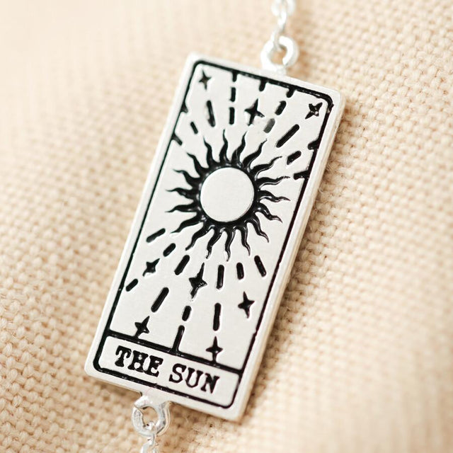 The Sun Tarot Bracelet in Silver