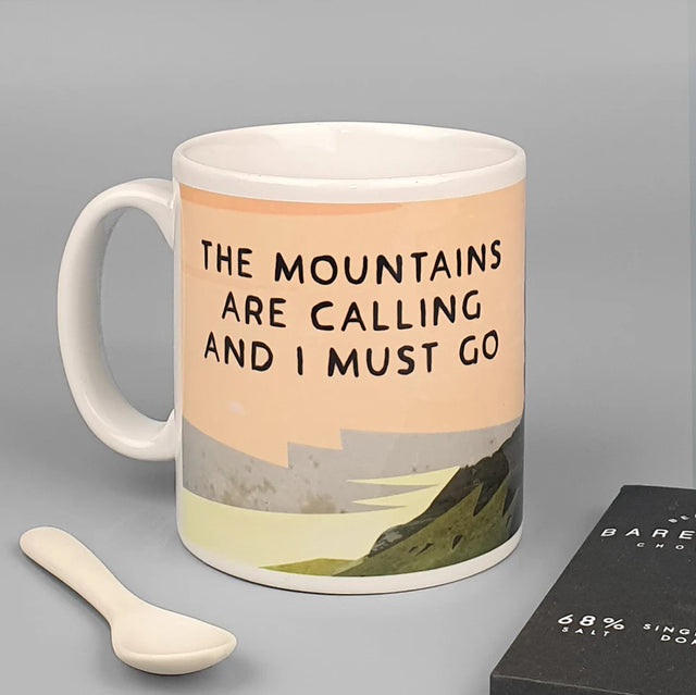 The Mountains are Calling Ceramic Mug