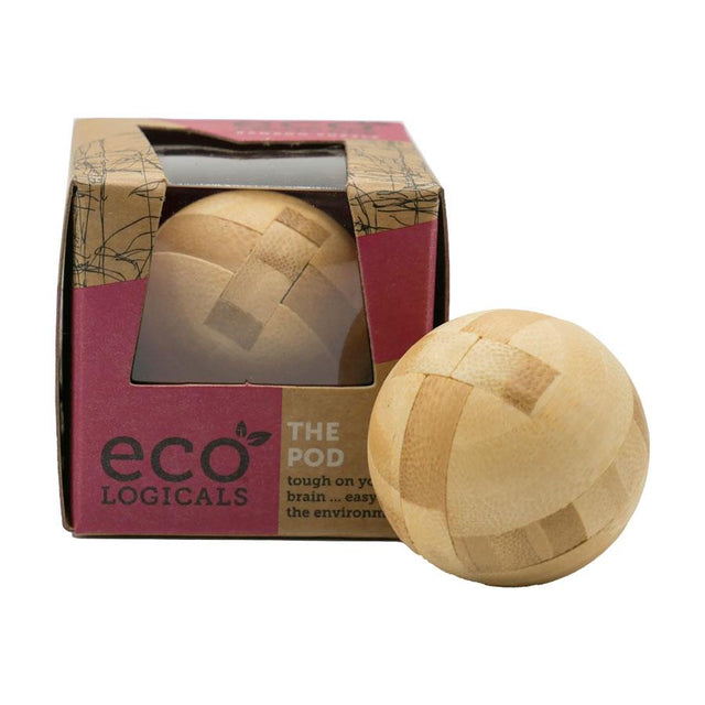 The Pod Wooden Brain Puzzle