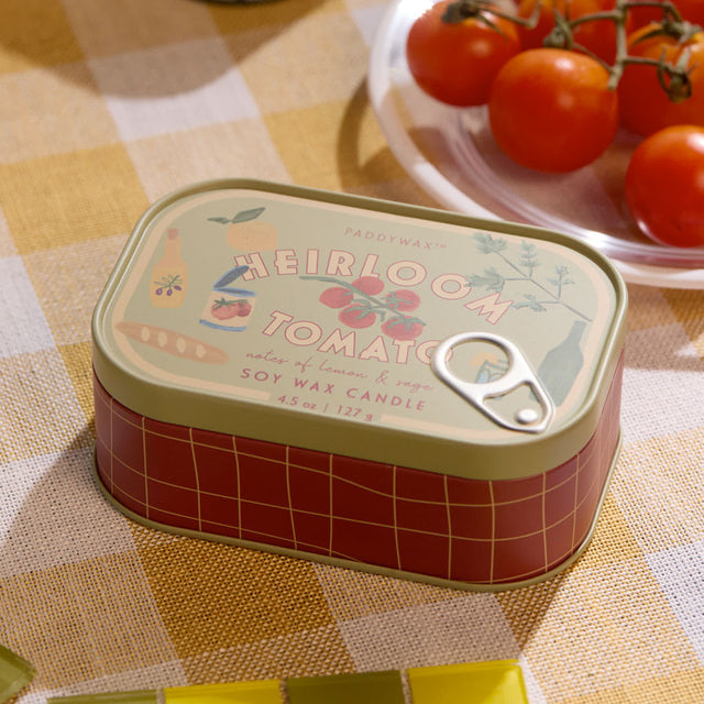 Heirloom Tomato Tin Candle