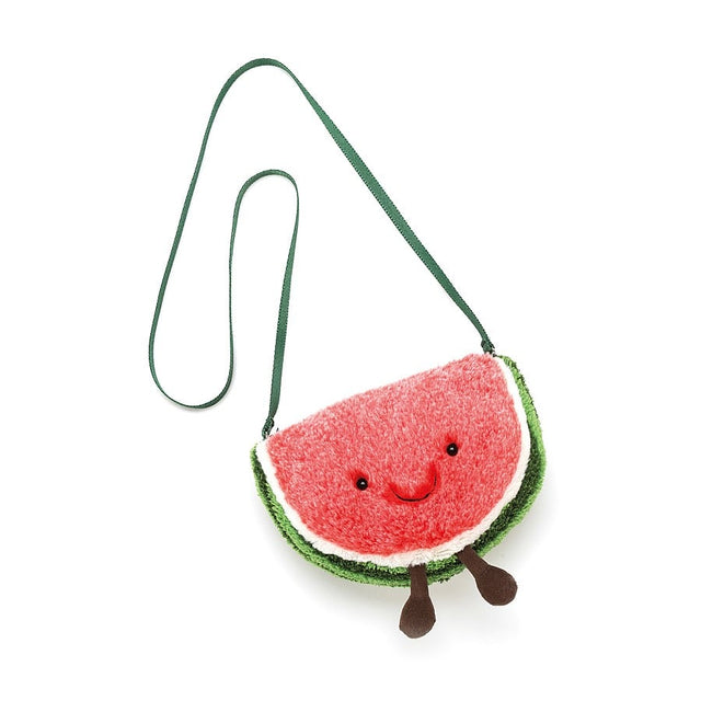 Watermelon Plush Shoulder Bag