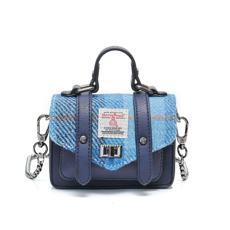 Light clearance blue satchel