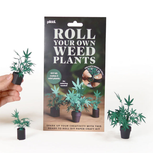 Pikkii Roll Your Own Weed Plants Paper Kit