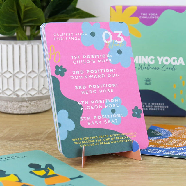 Weekly Wellness Calming Yoga Cards 2