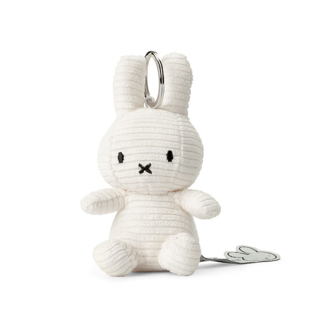 White Miffy Corduroy Keyring