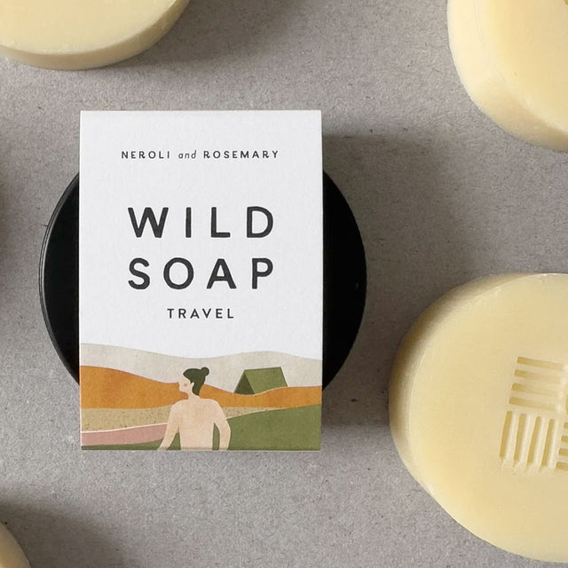 Wild Soap Neroli and Rosemary Travel Soap