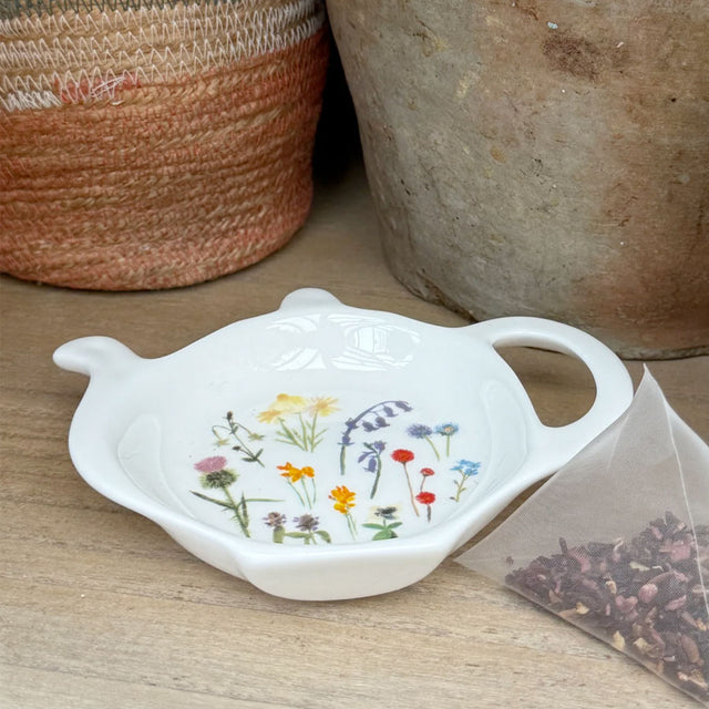 Wildflowers Tea Bag Tidy