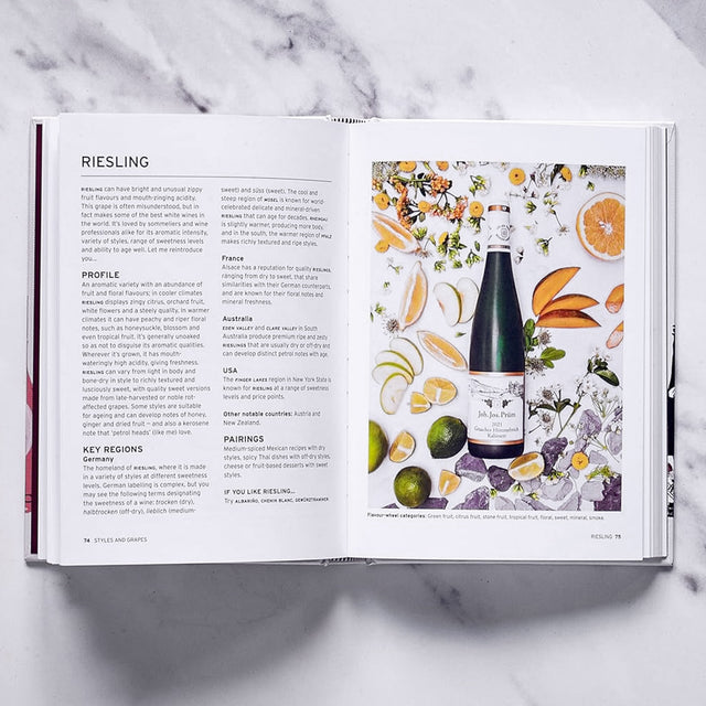 Wine: Taste Pair Pour Book Close Up