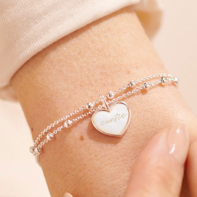 A Little Just for You Wonderful Auntie Charm Bracelet
