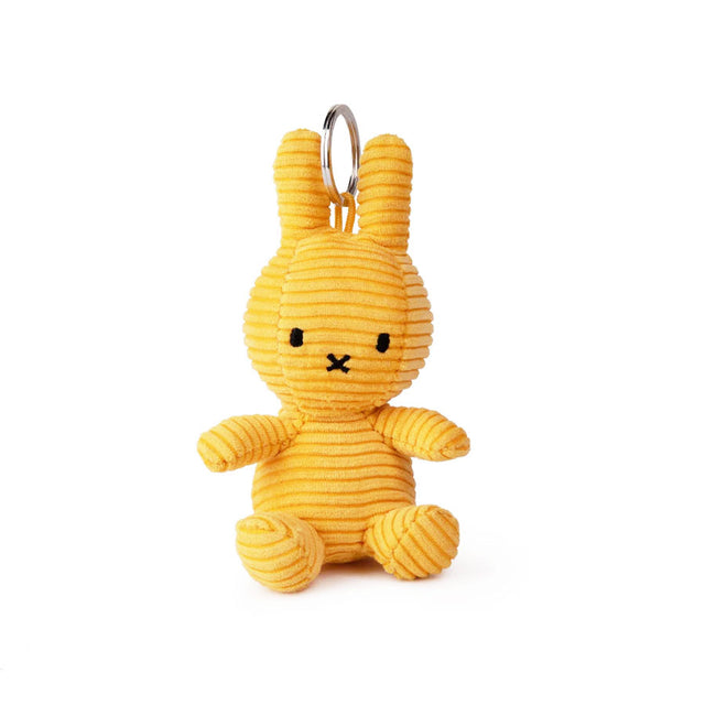 Yellow Miffy Corduroy Keyring