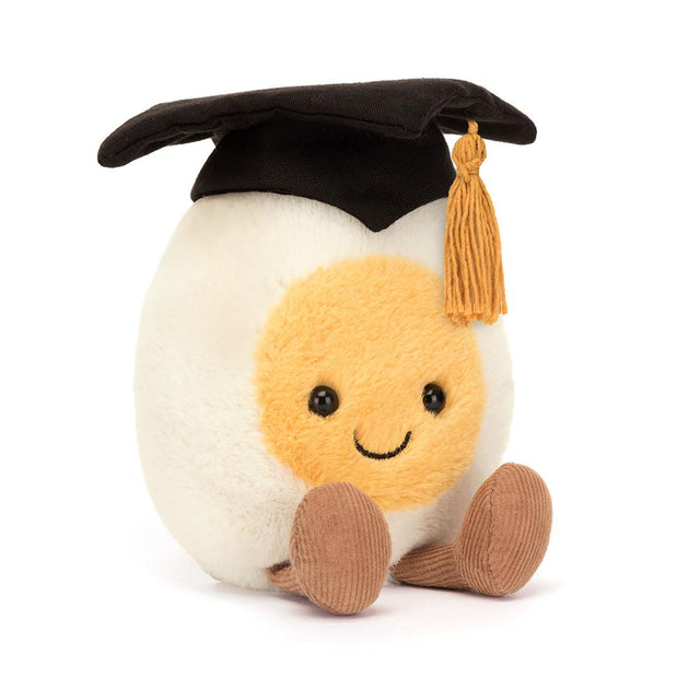 Jellycat Amuseable Boiled Egg Graduation Soft Toy