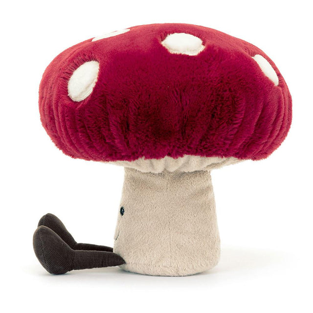 Mushroom Soft Toy Side View