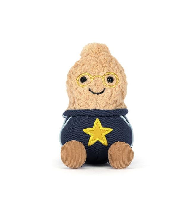 Jellycat Amuseables Peanut Star Student Outfit Front Facing