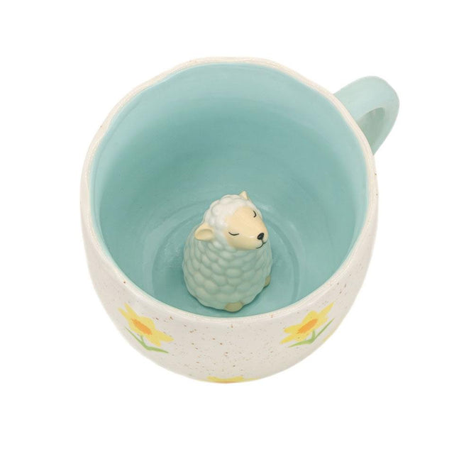 Surprise Sheep Mug inside view
