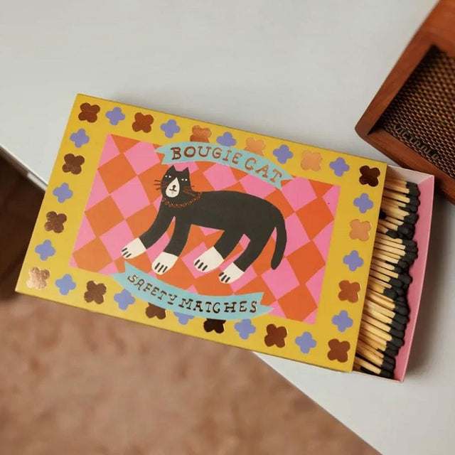 Bougie Cat Match Box