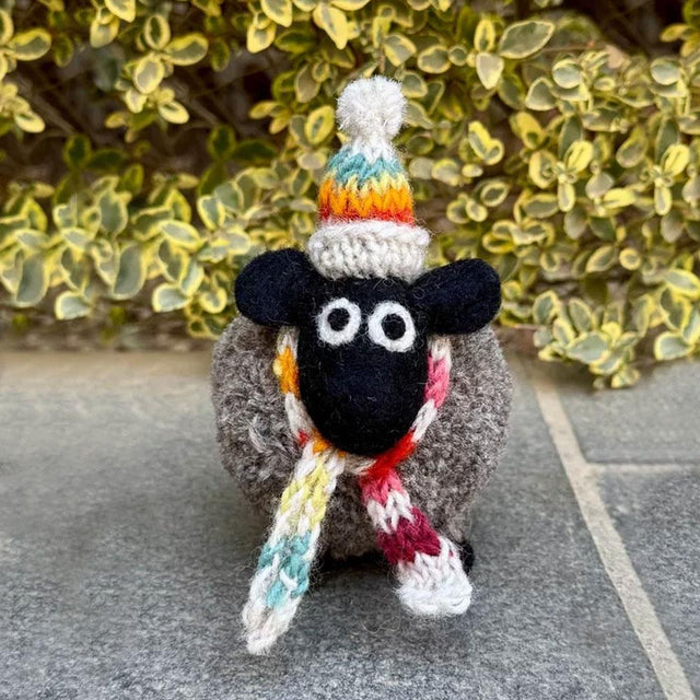 Stuart the Lakeland Sheep Felt Decoration