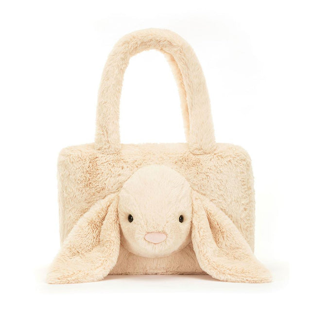 ycat Jellycat Smudge Rabbit Tote Bag Front Facing