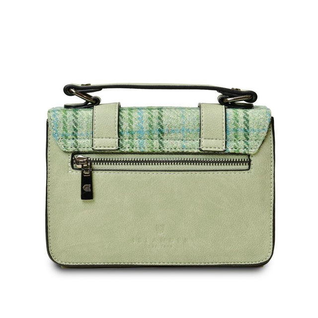 Mint Check Mini Satchel Bag