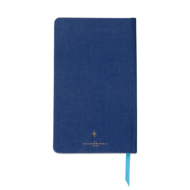 Starry Eyed Celestial Bookcloth Journal