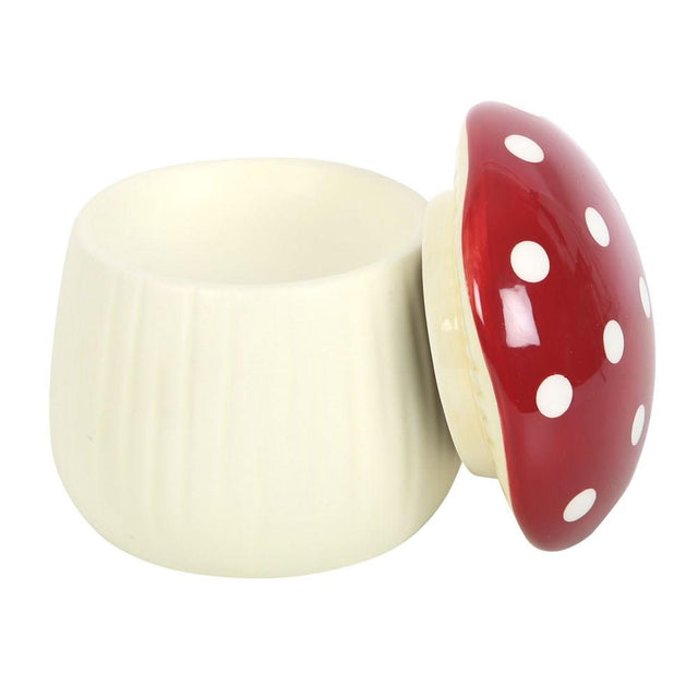 Mushroom Shaped Oil Burner with Lid