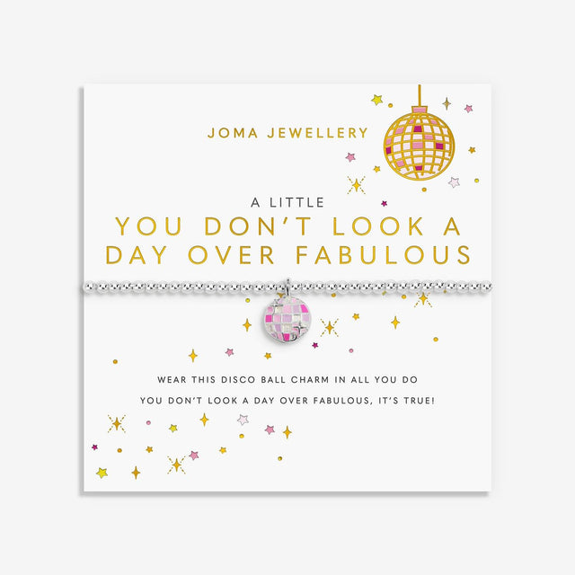 A Little Vibes You Don't Look A Day Over Fabulous Charm Bracelet