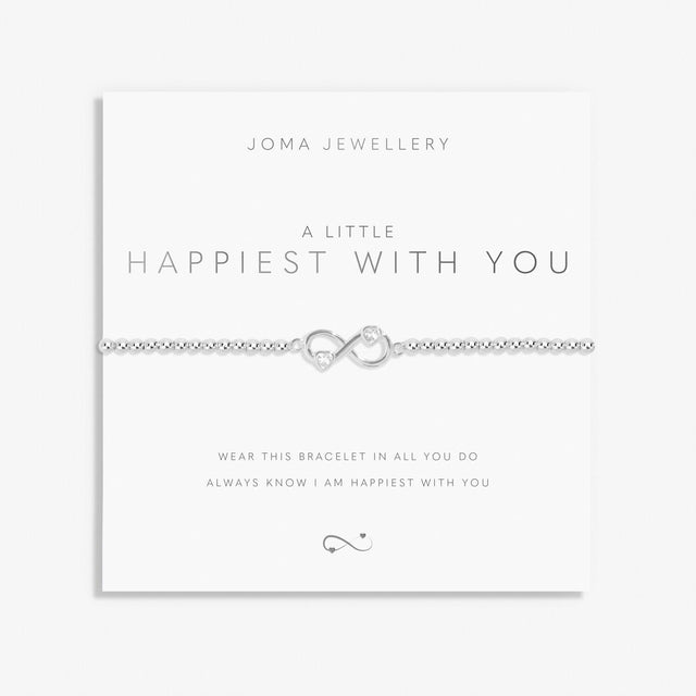 Joma Jewellery A Little Happiest With You Charm Bracelet