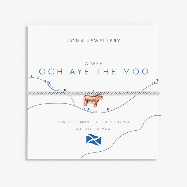 A Wee Och Aye The Moo Charm Bracelet