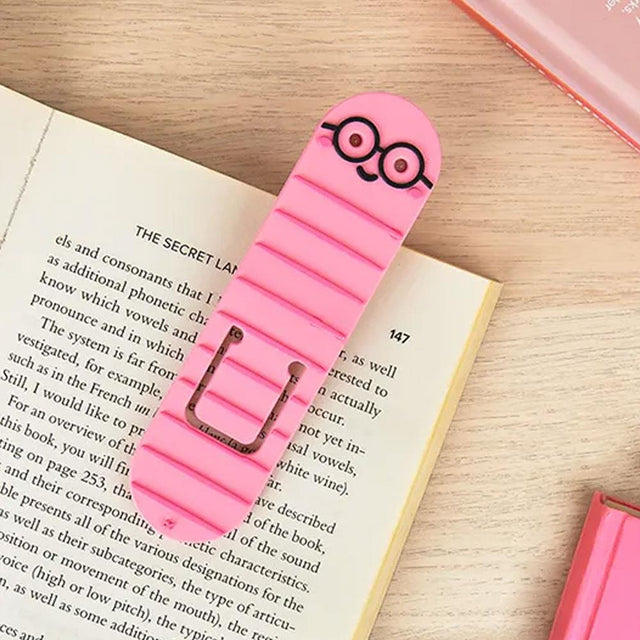 Worm Reading Light and Bookmark