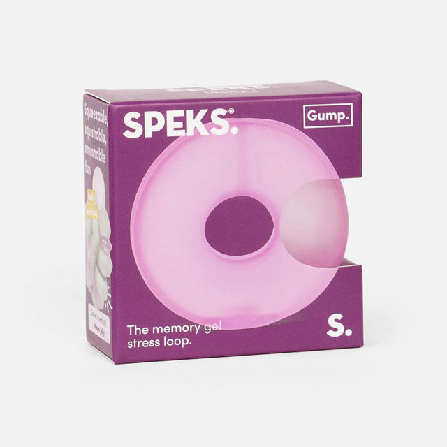 Moon Pink Gump Loop Memory Gel Stress Ball