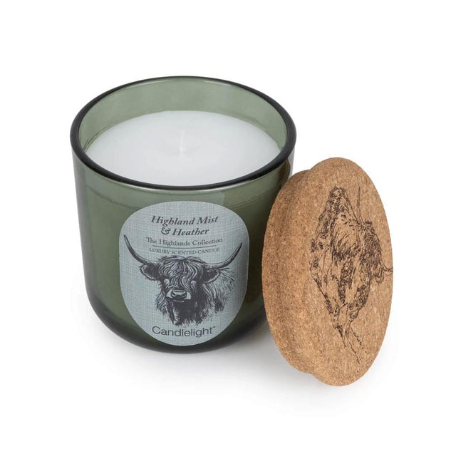 Highland Mist Glass Candle