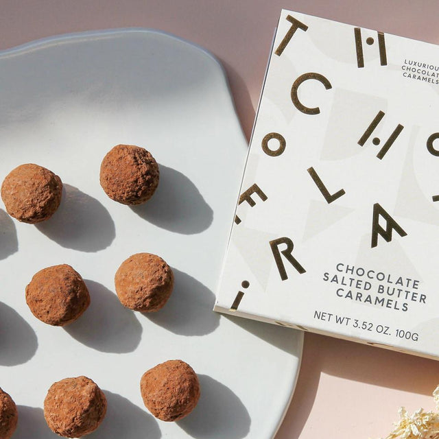 Salted Butter Caramel Truffles Set