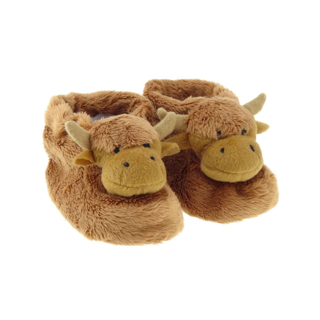 Cow Bootie Baby Slippers
