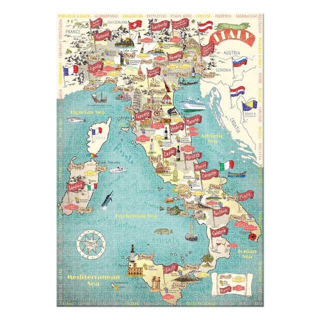 Wines of Italy Jigsaw Puzzle