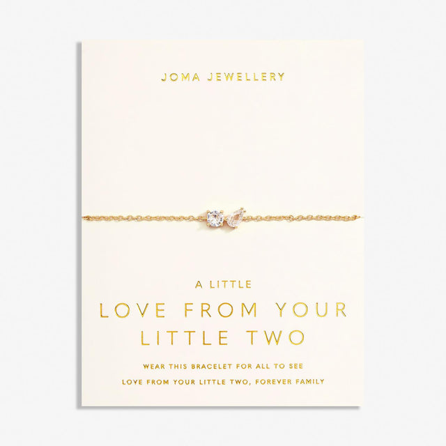 Love From Your Little Two Charm Bracelet