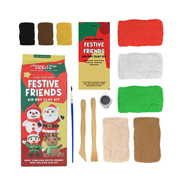 Festive Air Dry Clay Kit